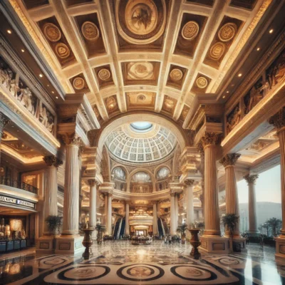 alt= "Inside Caesars Palace Las Vegas"