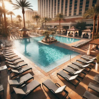 alt= "suncoast hotel outdoor pool"