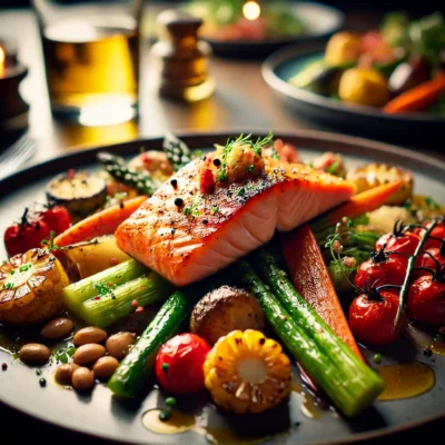 alt= "Dinner at Honey Salt, Summerlin Las Vegas"