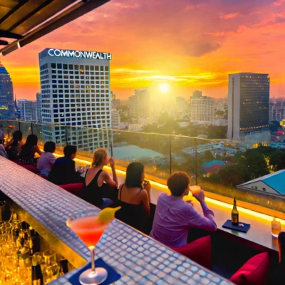 alt= "View from Commonwealth rooftop"