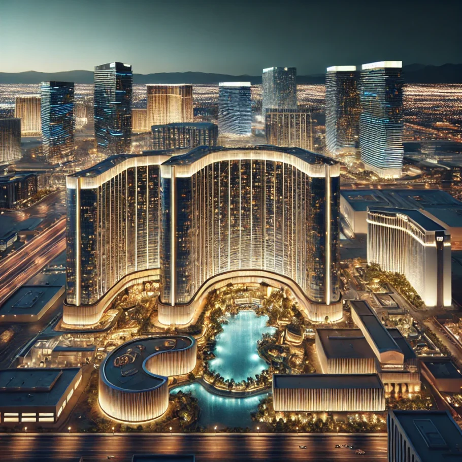 alt= "ARIA Resort Complex, Las Vegas"