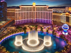 alt= "Bellagio Hotel, las Vegas"