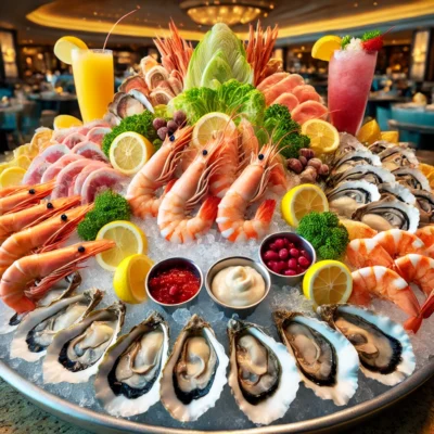 alt= "Seafood Station, The Buffet at Aliante Hotel"