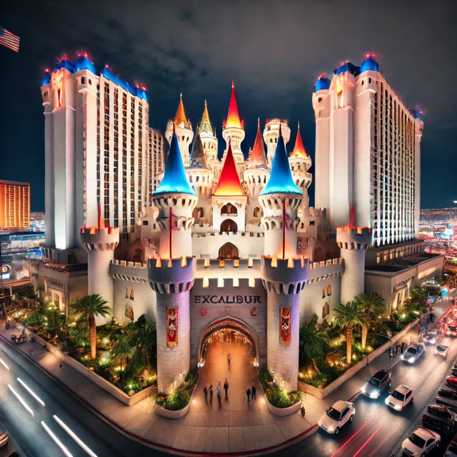 alt= "Excalibur Hotel Las Vegas"