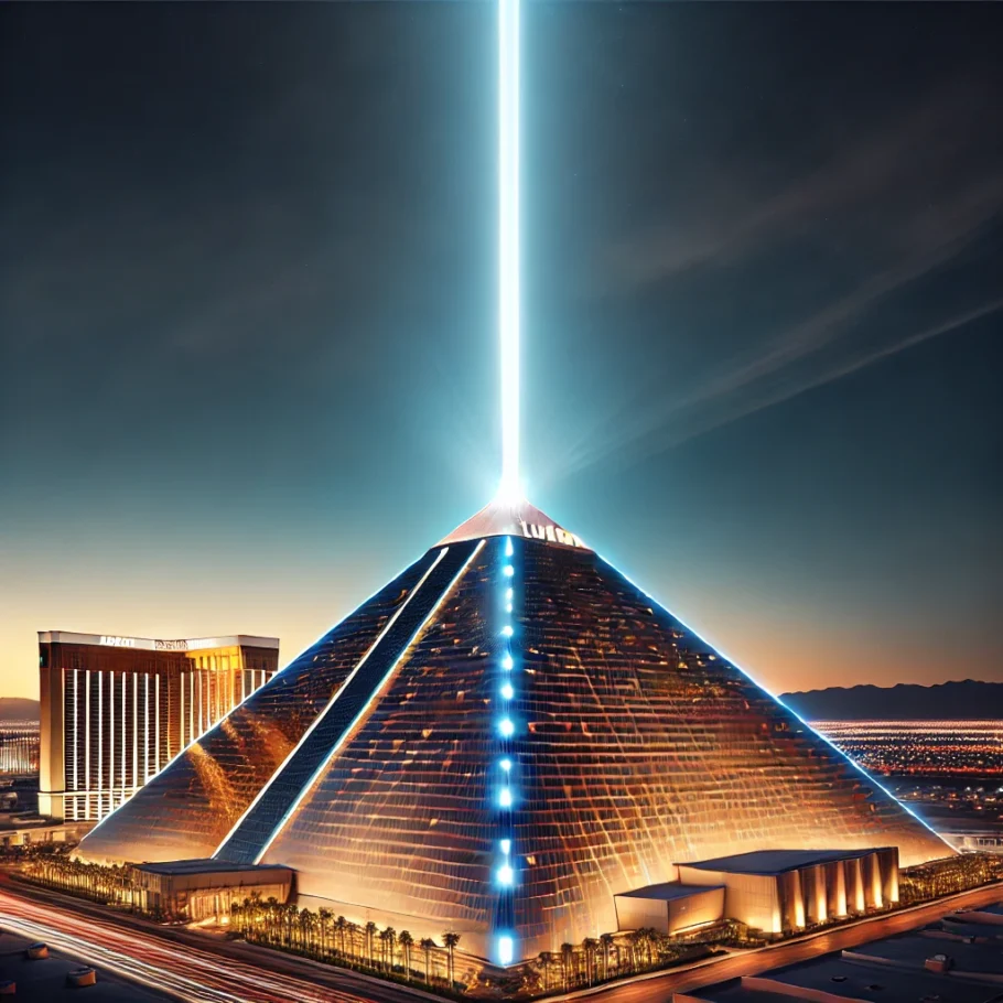 alt= "Luxor Hotel & Casino, Las Vegas"