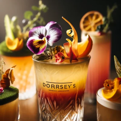 alt= "Cocktails at The Dorsey, Venetian Hotel"