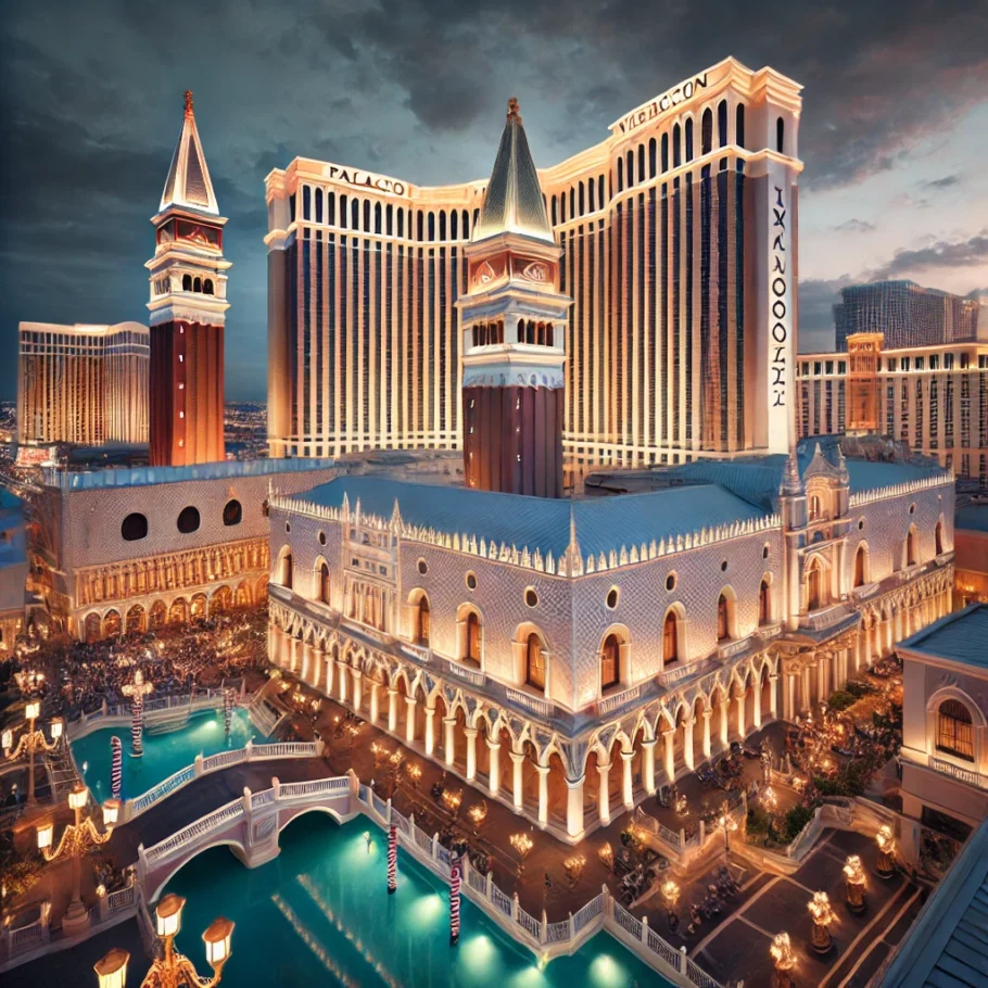 alt= "The Palazzo at the Venetian, Las Vegas"