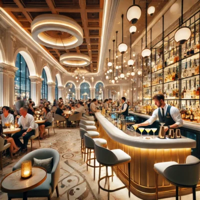 alt= "Venetian Resort bar"