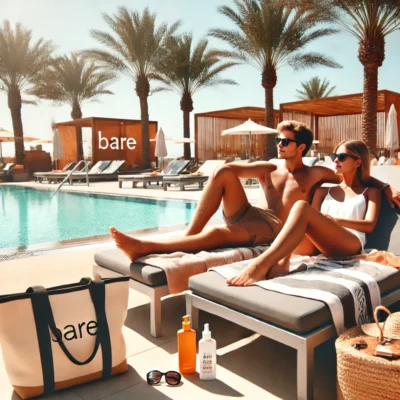 alt= "Relaxation at Bare Pool Lounge"