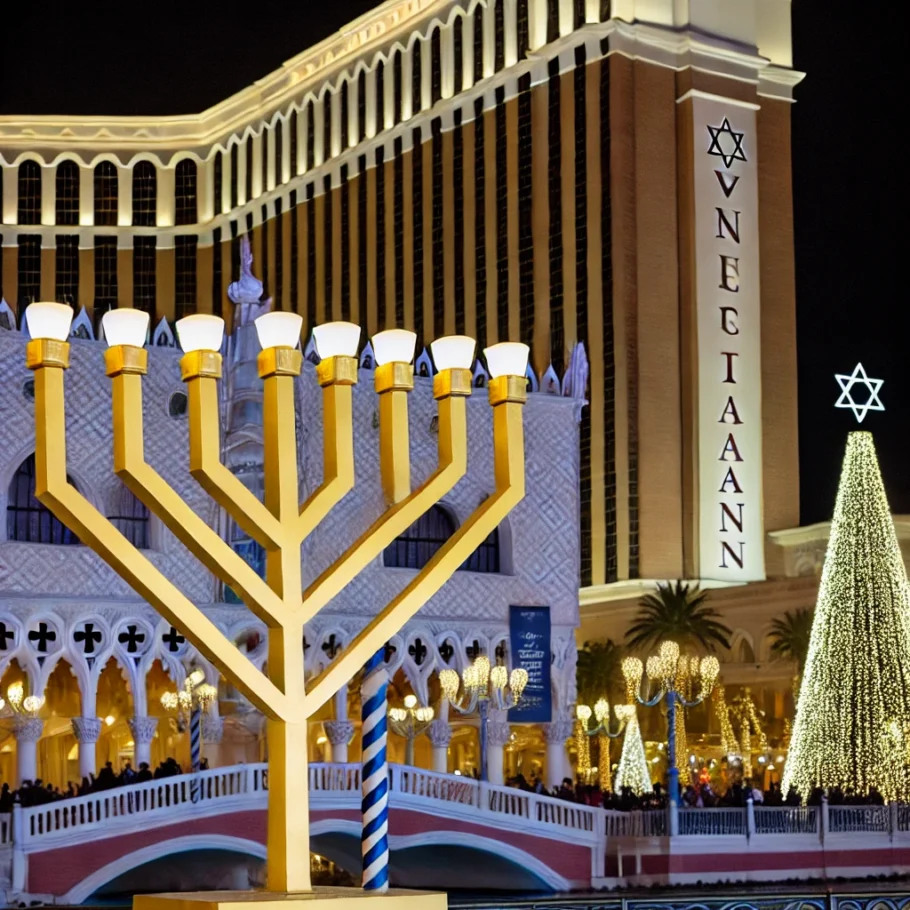 alt= "Hanukkah Menorah"