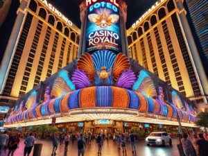 Casino Royale Hotel in Las Vegas - New Year's Day