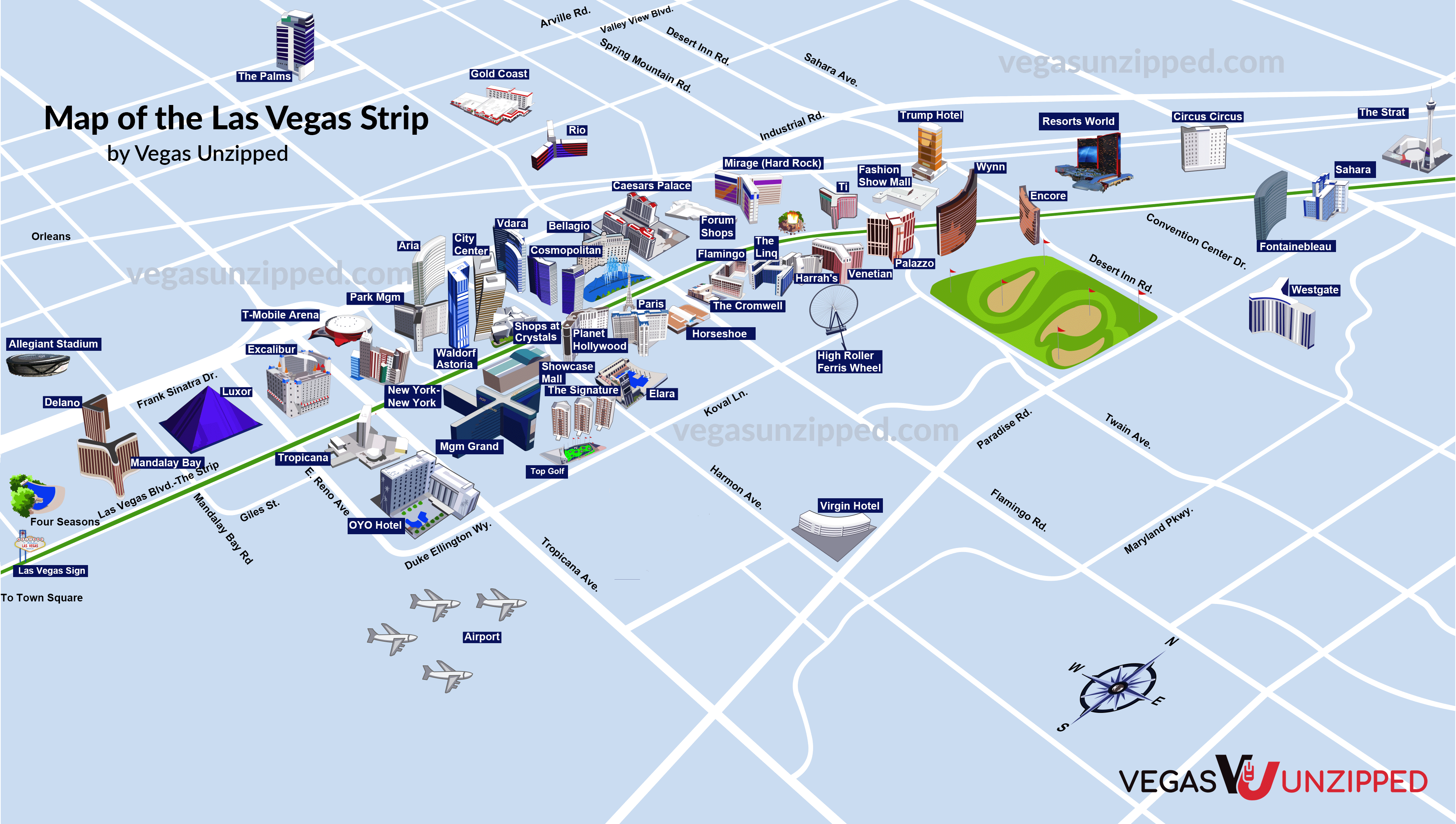 Las Vegas Maps