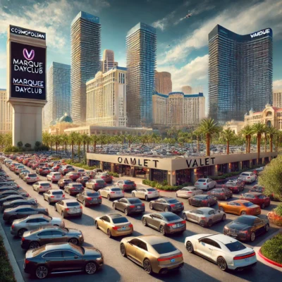 alt= "Valet parking at The Cosmopolitan"