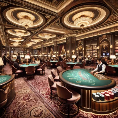 alt= "Casino floor at The Cromwell Las Vegas"