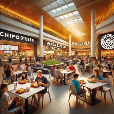 alt= "Dining at Galleria at Sunset"