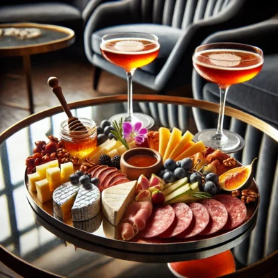 alt= "Food at Parlor Cocktail Lounge"