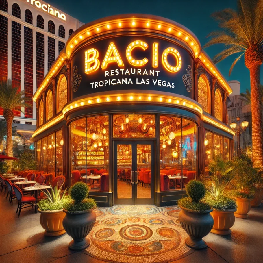 alt= "Bacio Restaurant, Tropicana Hotel"