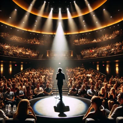 alt= "Aces of Comedy Show, Mirage Hotel"