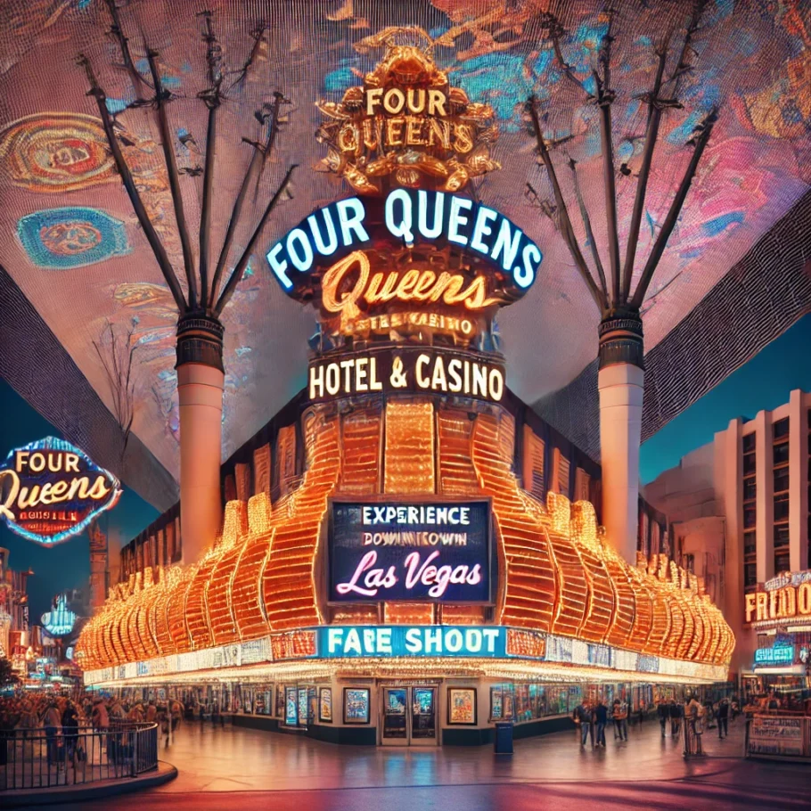 alt= "Four Queens Hotel, Fremont Street"