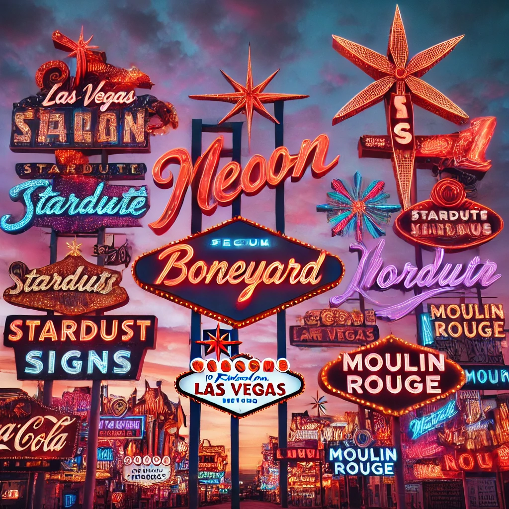 Neon Museum Downtown Vegas
