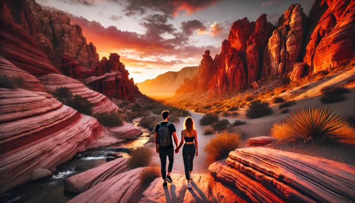 alt= "Red Rock Canyon hike"