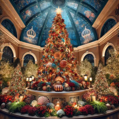 alt= "Seasonal events on the Las Vegas Strip"