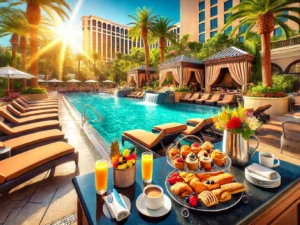 alt= "Las Vegas Hotels with free breakfast and pool"