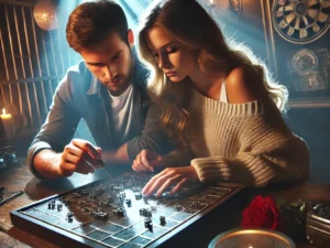 alt= "Inside one of the best escape rooms for couples in Las Vegas"