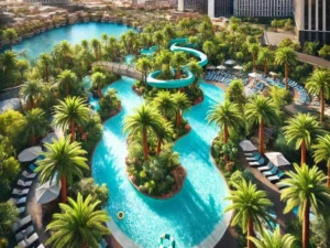 alt= "Las Vegas hotels with Lazy River"