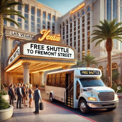 alt= "Las Vegas hotels with free shuttle to Fremont Street"