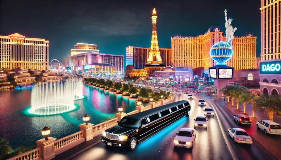 alt= "Las Vegas limo services for special events on the Strip"
