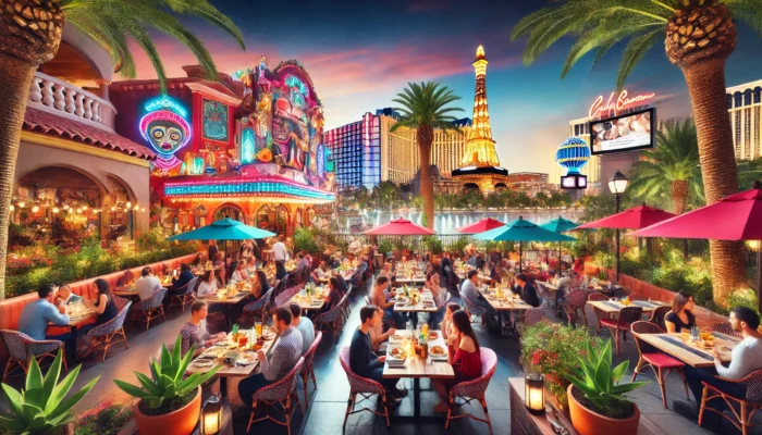 alt= "Dining out near Las Vegas hotels with kitchenettes"