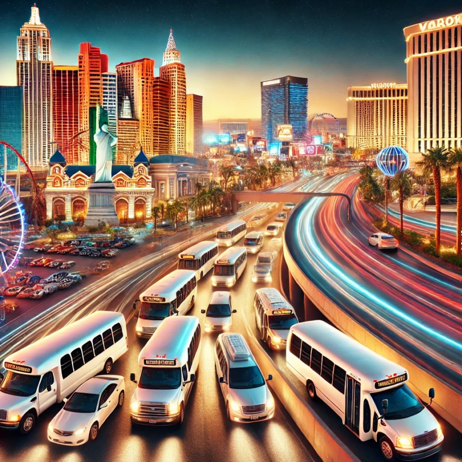 alt= "Las Vegas hotels with airport shuttle"