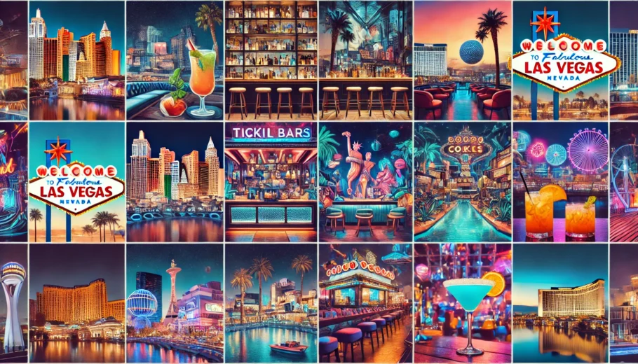 Iconic Las Vegas bars at night - Best Late-Night Bars in Las Vegas