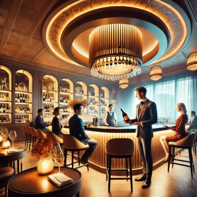 alt= "Inside one of the best wine bars in Las Vegas"