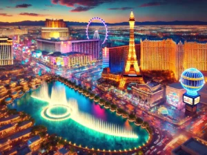 alt= "Las Vegas Strip at Night"