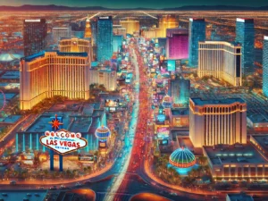 alt= "Las Vegas Strip at Night"
