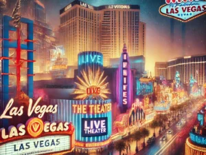 alt= "Las Vegas Strip showcasing the best live theater performances in las Vegas"