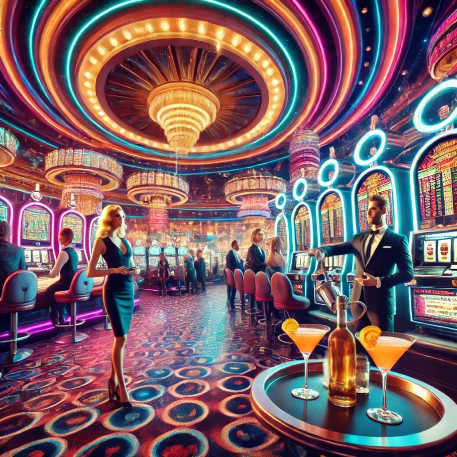 alt= "Las Vegas casinos with free drinks"
