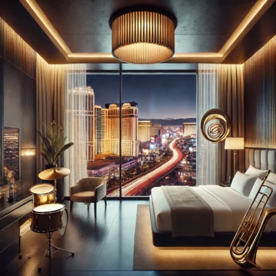 alt= "Hotel near the best jazz clubs in Las Vegas"