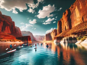 alt= "Las Vegas Paddleboarding and kayaking tours"
