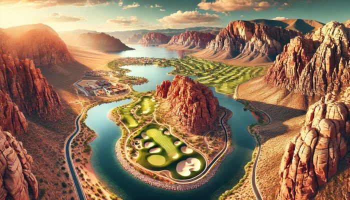 alt= "Red Rock Canyon, near Las Vegas golf courses"