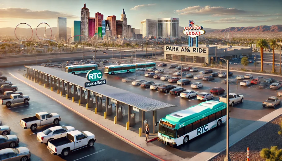 alt= "Las Vegas park and ride"