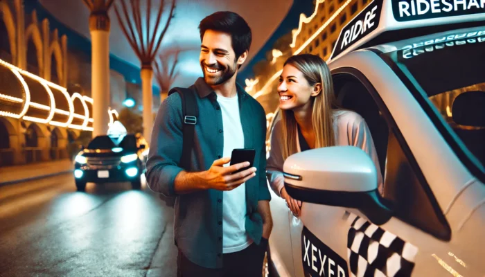 alt= "How to use rideshare efficiently in Las Vegas"
