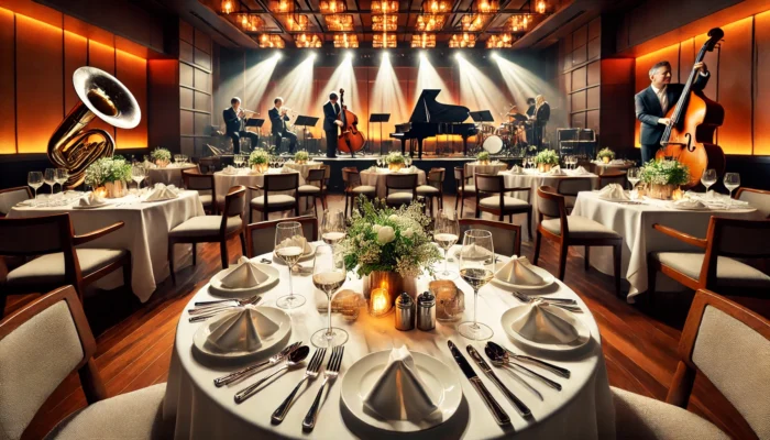 alt= "Inside one of the best Las Vegas Restaurants with live entertainment"