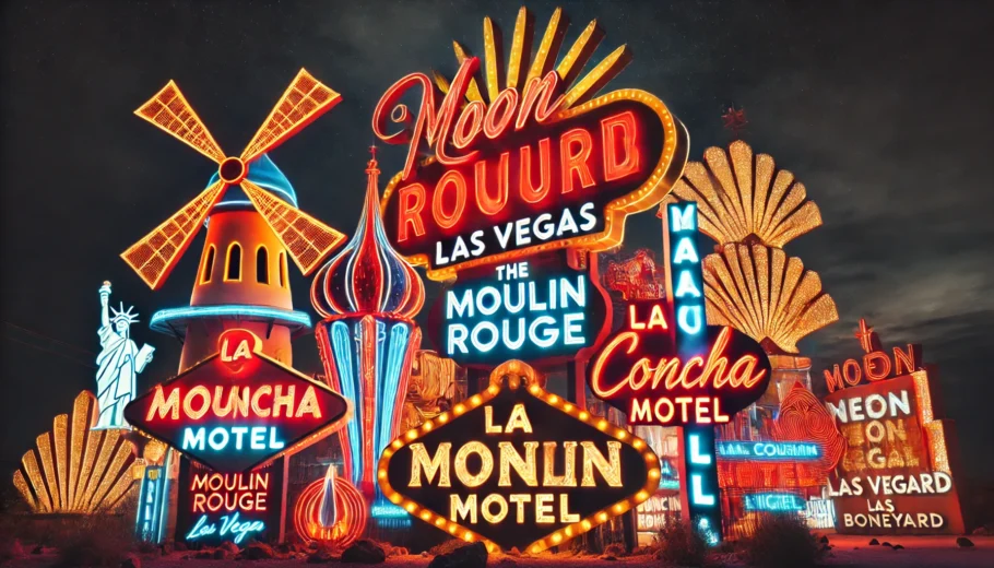 alt= "A Guide to Visiting the Neon Boneyard at Night"