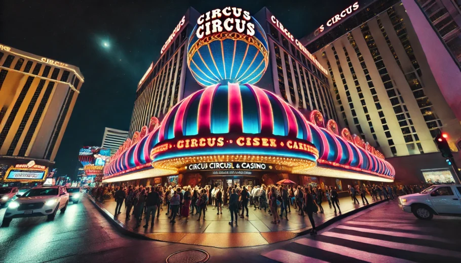 alt= "Circus Circus Hotel, Las Vegas"