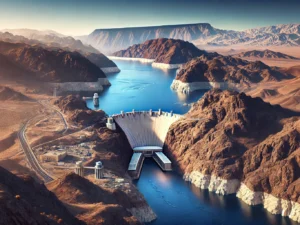alt= "Lake Mead near Las Vegas"