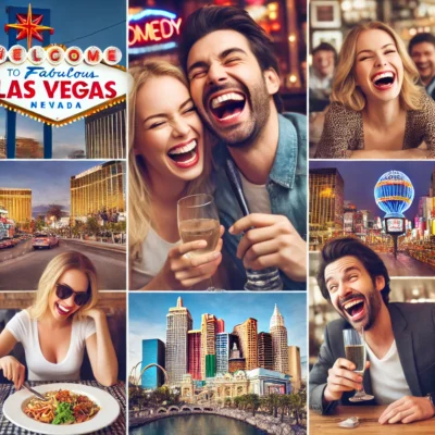 alt= "The perfect comedy club day in Las Vegas"