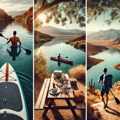 alt= "A day spent around the best places for paddleboarding in Las Vegas"